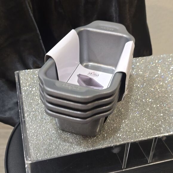 All-Clad Non-Stick Pro Release Mini Loaf Pans- Set Of 4 - Picture 9 of 9